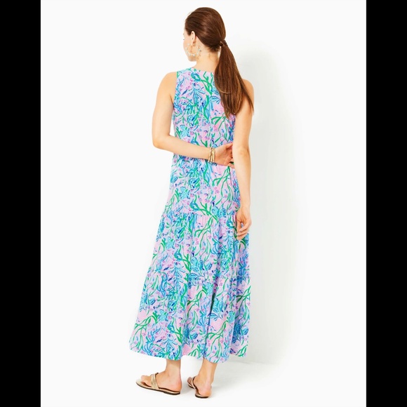 Lilly Pulitzer Sydnee Maxi Dress, Multi Secret Escape - Picture 5 of 5